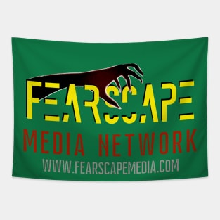 FearScape Media Network Logo Tapestry