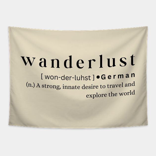 Wanderlust Tapestry by MajesticWords