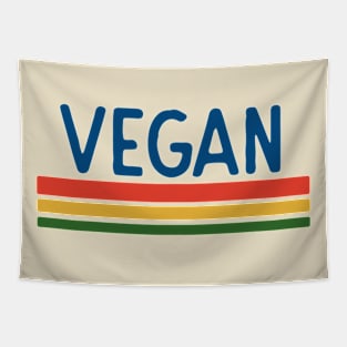 Retro Vegan Tapestry