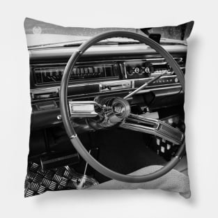 1961 cadillac - de ville, cockpit detail Pillow