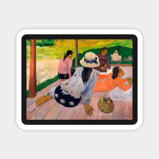 The Siesta by Gauguin Magnet