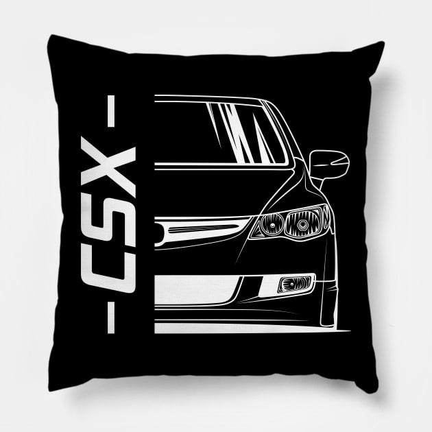 Legendary CSX Sedan Front Pillow by GoldenTuners