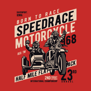 speedrace motorcycle T-Shirt