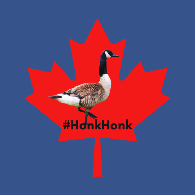 Disover Canada Goose Honk - Canada Goose - T-Shirt