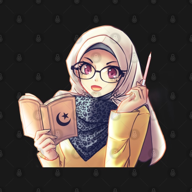 Muslim girl by kotchiyuuki