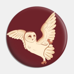 Barn Owl Pin