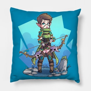 The Elf Archer Pillow