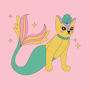 Cat Mermaid T-Shirt