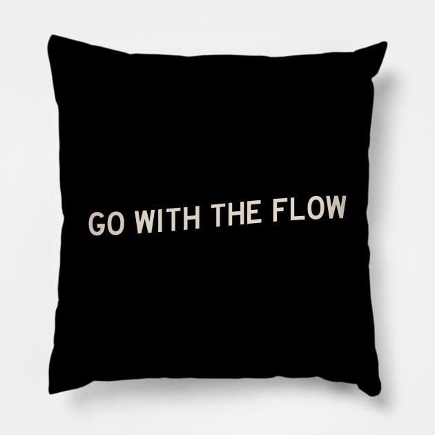 Go With the Flow Pillow by calebfaires