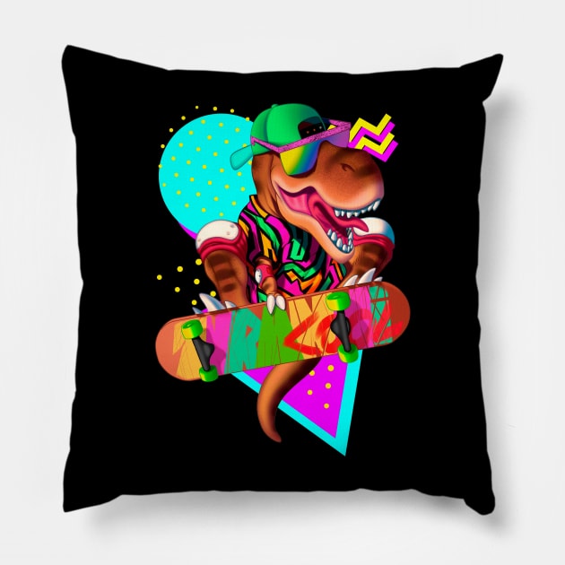 Tyranicool Pillow by Ildegran-tees