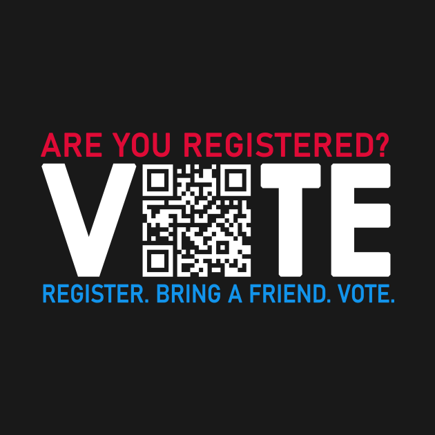 qr code vote - Qr Code Vote - T-Shirt | TeePublic
