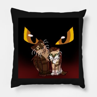 Bramblepaw and Tawnypaw Pillow