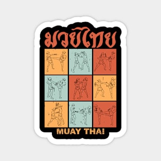 Muay Thai - Thai Boxing Magnet