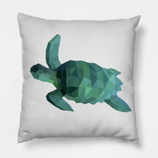 Green Sea Turtle Pillow