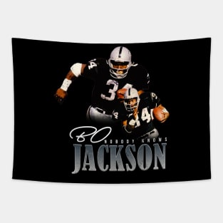 Bo Jackson Nobody Knows Tapestry