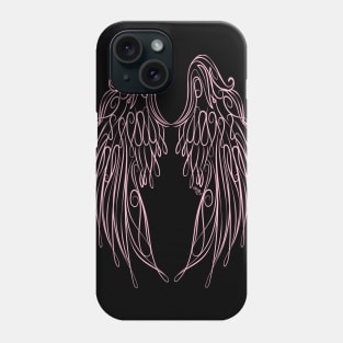 pink wings Phone Case