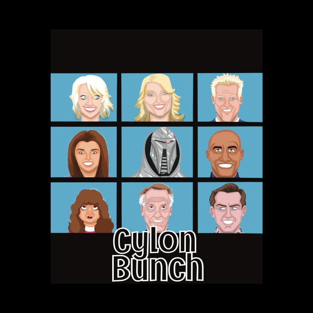 The Cylon Bunch by Webb Doodles