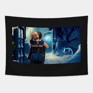 Thasmin Christmas Magic Tapestry