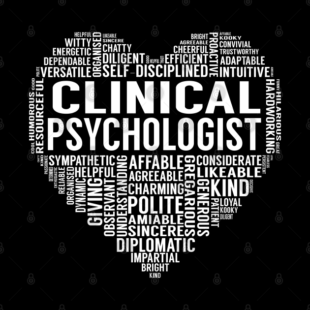 Clinical Psychologist Heart by LotusTee