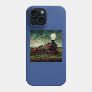 Starry Night Wizarding Express Train Phone Case