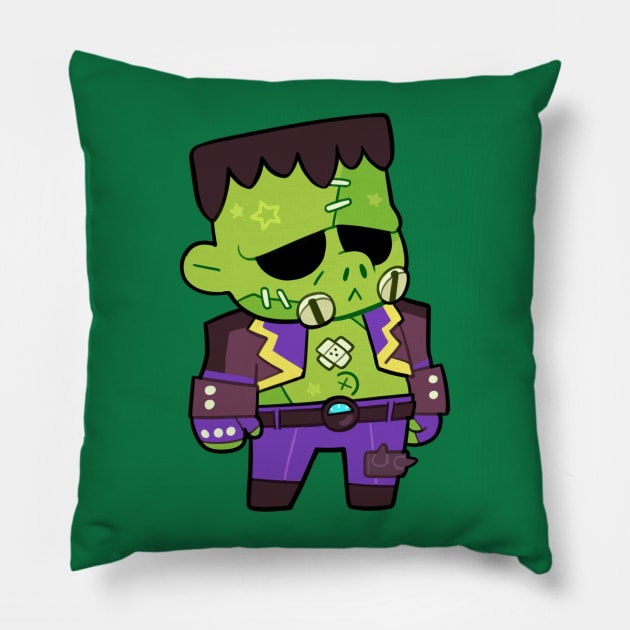 Frankenstein Roadhog Pillow by giraffalope