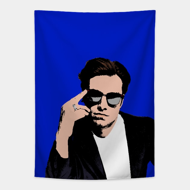 Sebastian Stan Tapestry by RustedSoldier