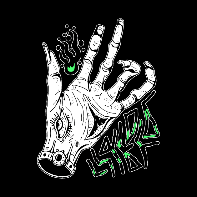 WEIRDO HAND by DOODLESKELLY