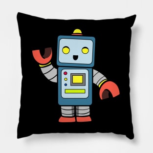 50's Robot Pillow