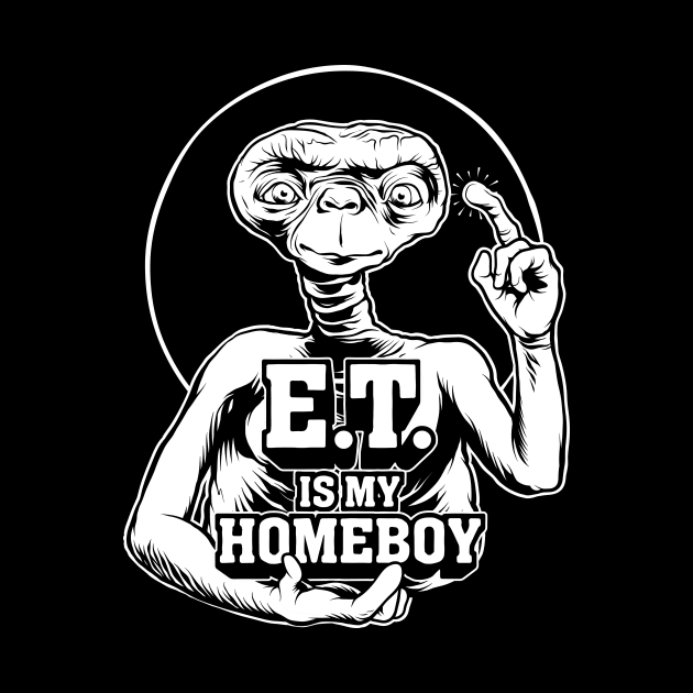 E.T. is my Homeboy - Dark Colors by scumbugg