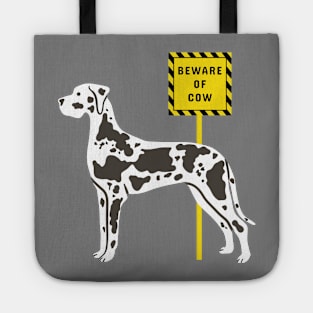 Beware of cow Tote