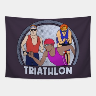 Triathlon Tapestry