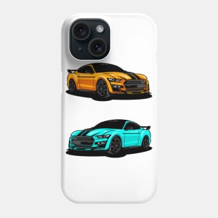 Ford Mustang Shelby GT500 X4 Phone Case