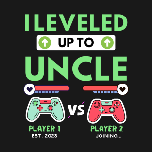 I leveled up to Uncle T-Shirt