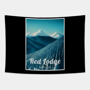 Red Lodge Mountain Montana Ski Tapestry