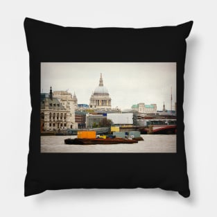 London's St. Paul's Cathedral Pillow