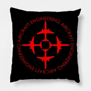 aircraft engineering airplane engineer Pillow