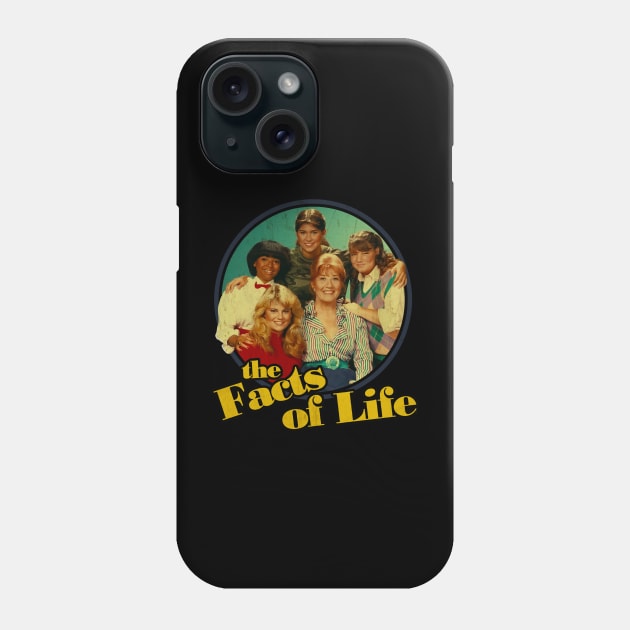 The Facts of Life 80s Tv Phone Case by Niko Neon