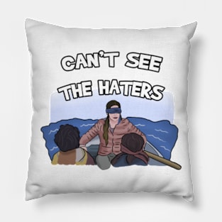 Bird Box Meme Pillow