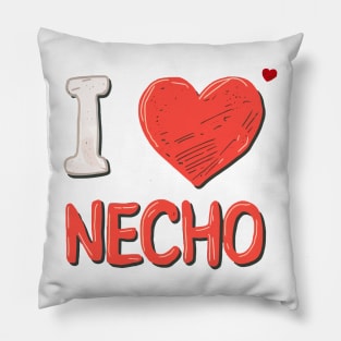 i love necho Pillow