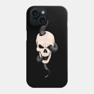 Snake & skull Phone Case