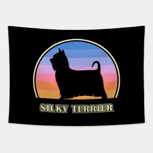 Silky Terrier Vintage Sunset Dog Tapestry