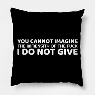 Funny Cynical Sarcastic Witty Wisecrack Humorous Sayings Pillow