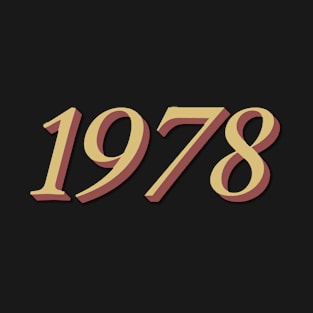 Année 1978 T-Shirt