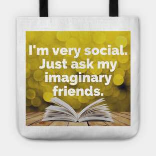 Social Bookworm Tote