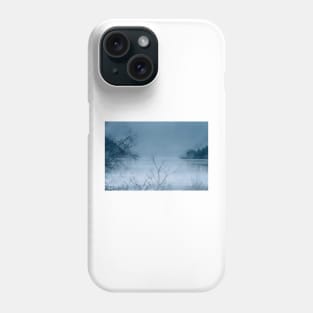 Moody Blue Lake and Forest - Williams Lake, BC Phone Case