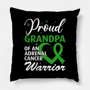 Adrenal Cancer Awareness Adrenal Cancer Grandpa Pillow