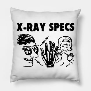 X-Ray Specs Vintage Comic Book ad Graphic Novelty 70s Pillow