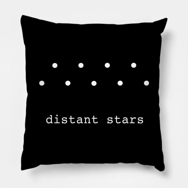 Distant stars Pillow by sunima