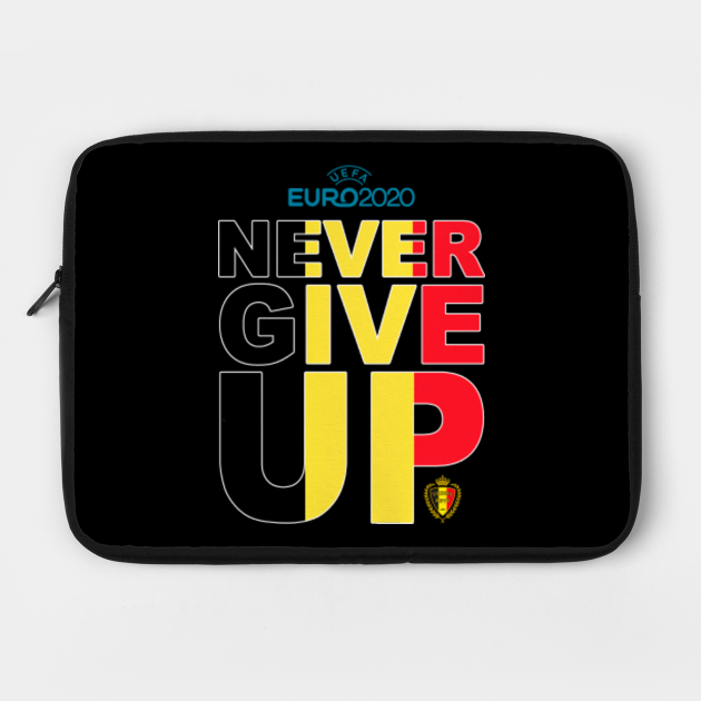 Euro 2021 Belgium - Euro 2021 - Laptop Case | TeePublic
