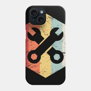 Retro Vintage Wrenches | Pit Crew Race Car Racing Gift Phone Case